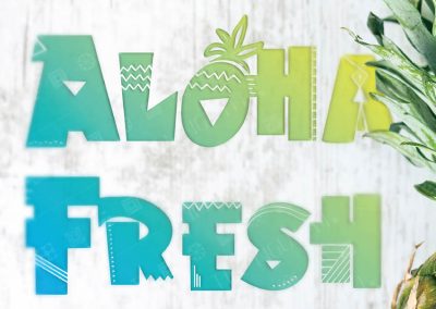 Aloha Fresh – Nhận diện thương hiệu